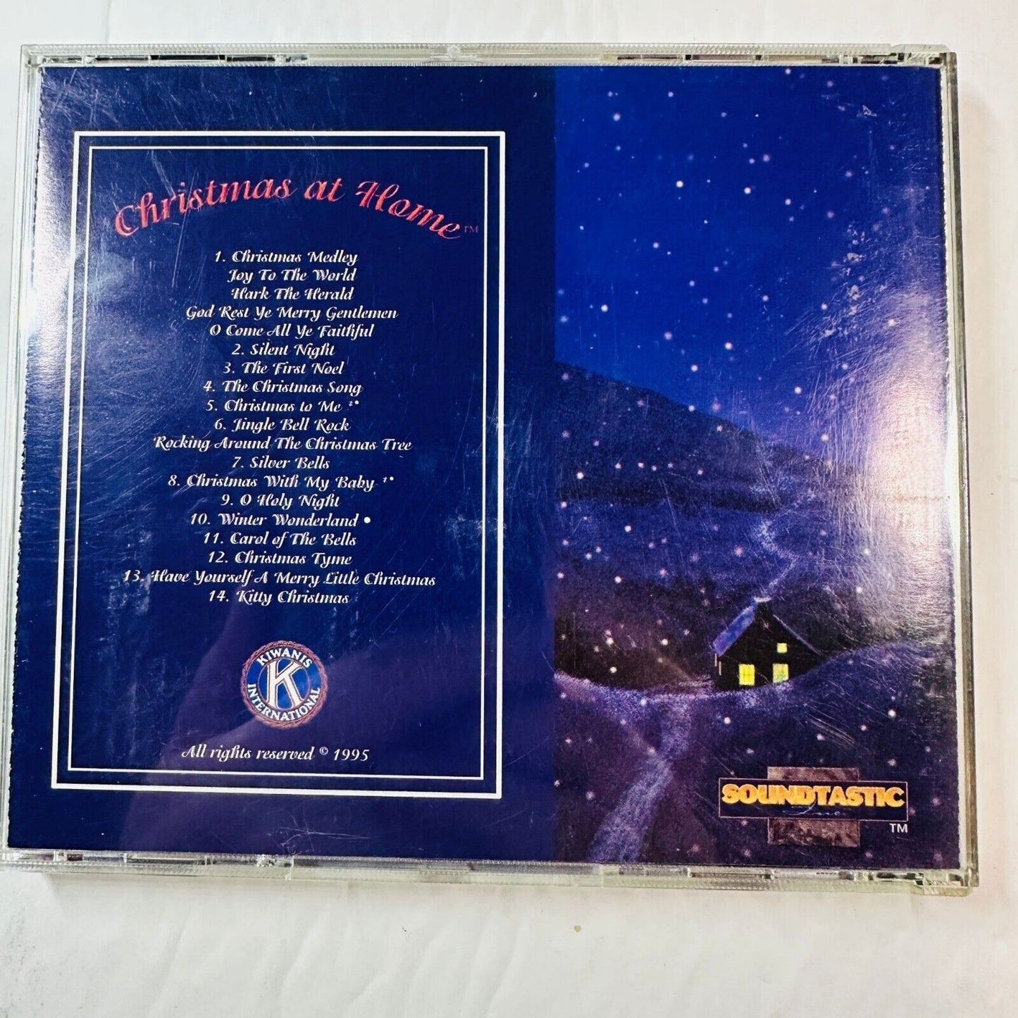 Donnie Cranfill Christmas At Home CD 1995 Soundtastic Kiwanis International