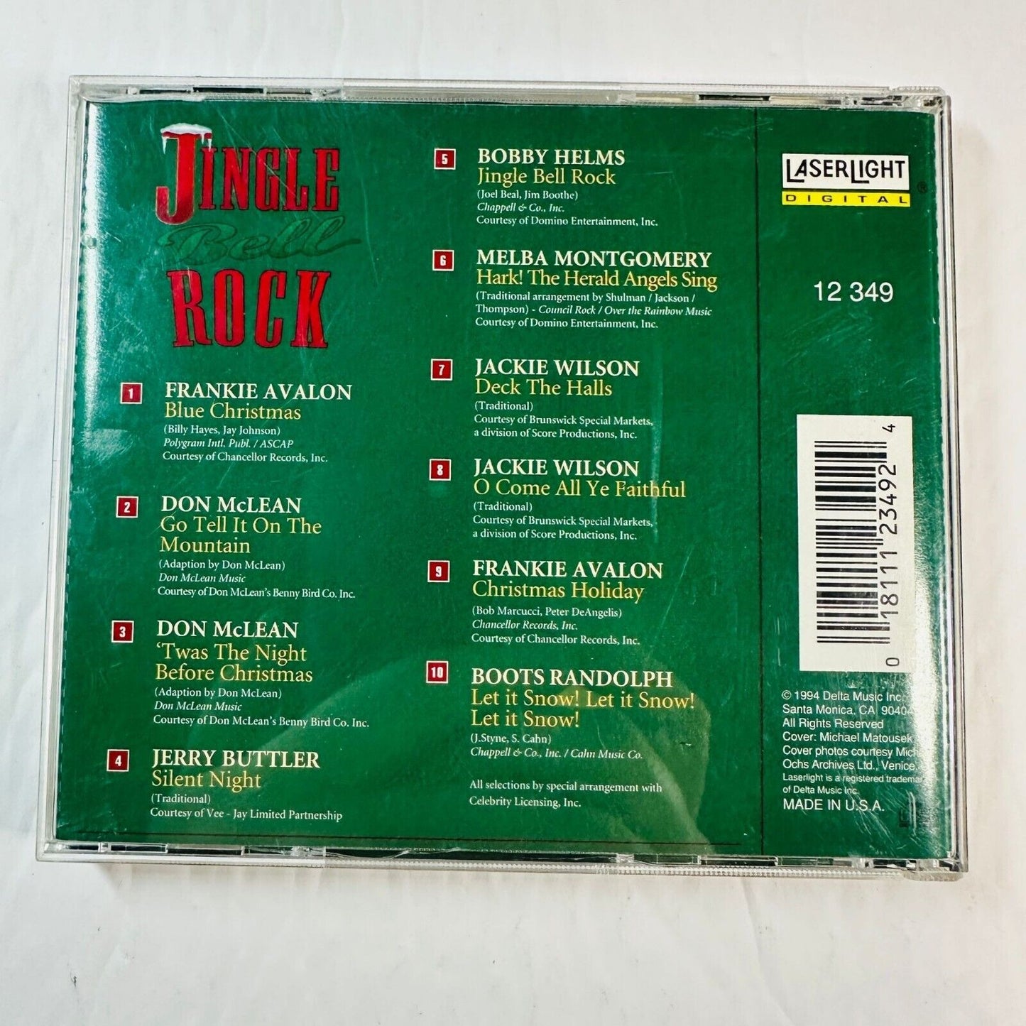 Jingle Bell Rock CD By Various Artists Christmas Holiday