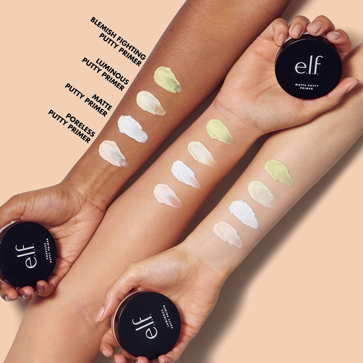 e.l.f. Acne Fighting Putty Primer Preps & Primes Skin Sheer 0.74 Oz (21g)