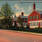 Vintage 1917 Postcard Elizabeth W. Murphy School Dover Del Linen Posted