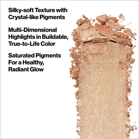 Revlon Highlighter Skin Lights Prismatic Powder Shimmer 201 Daybreak Glimmer