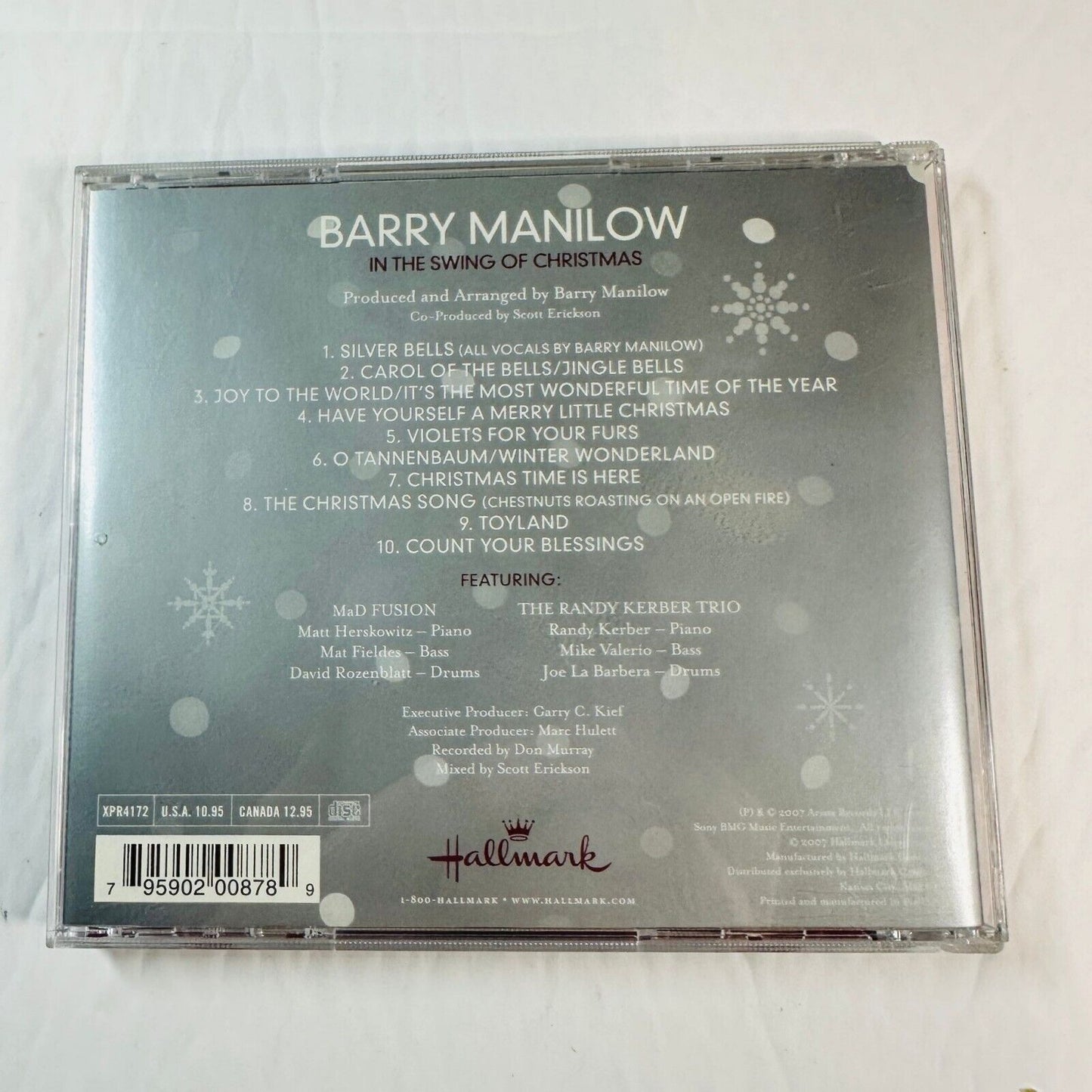 Barry Manilow In The Swing Of Christmas CD