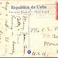 Capital Building 1940 Havana Cuba CURT TEICH ART Vintage Linen Postcard