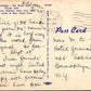 Vintage Pleasant Hill Cabins Exterior Postcard Odessa Delaware Linen Posted