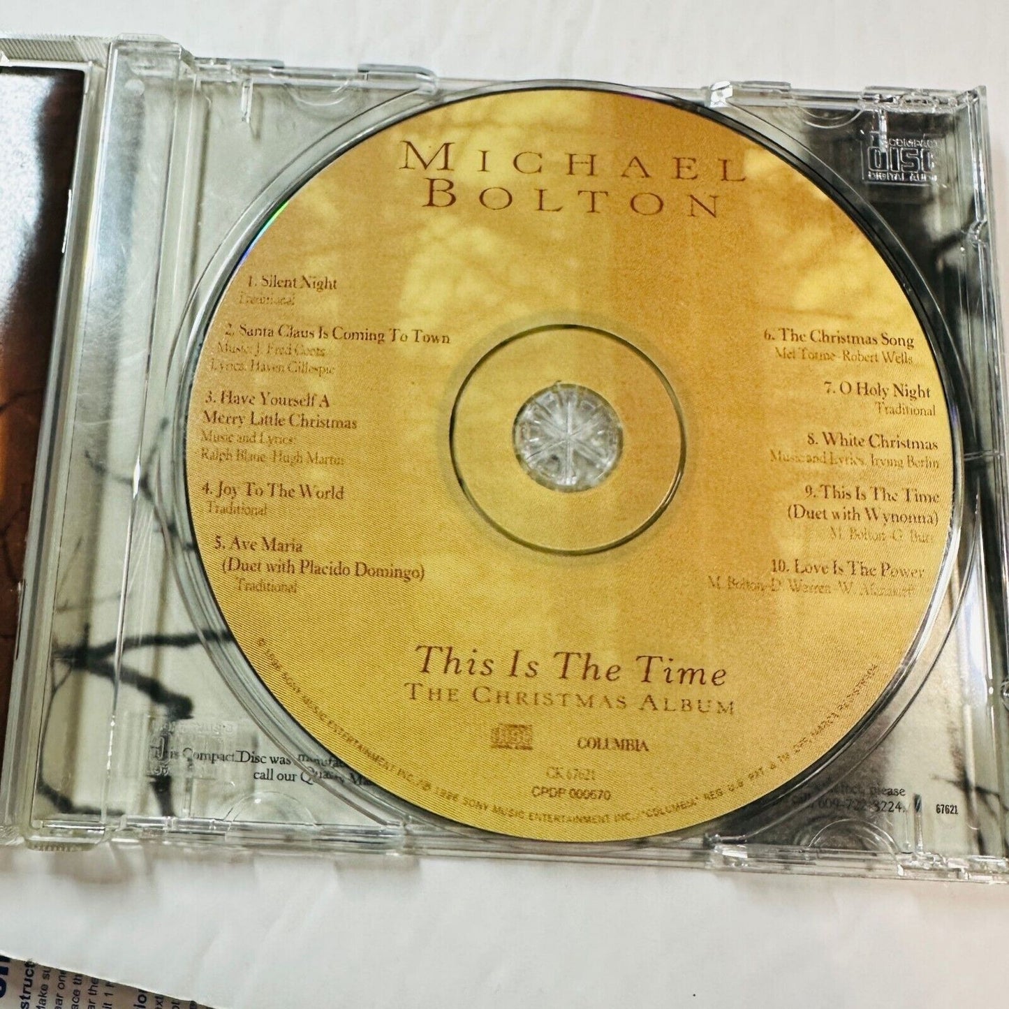 Michael Bolton This Is The Time: The Christmas Album CD Holidays