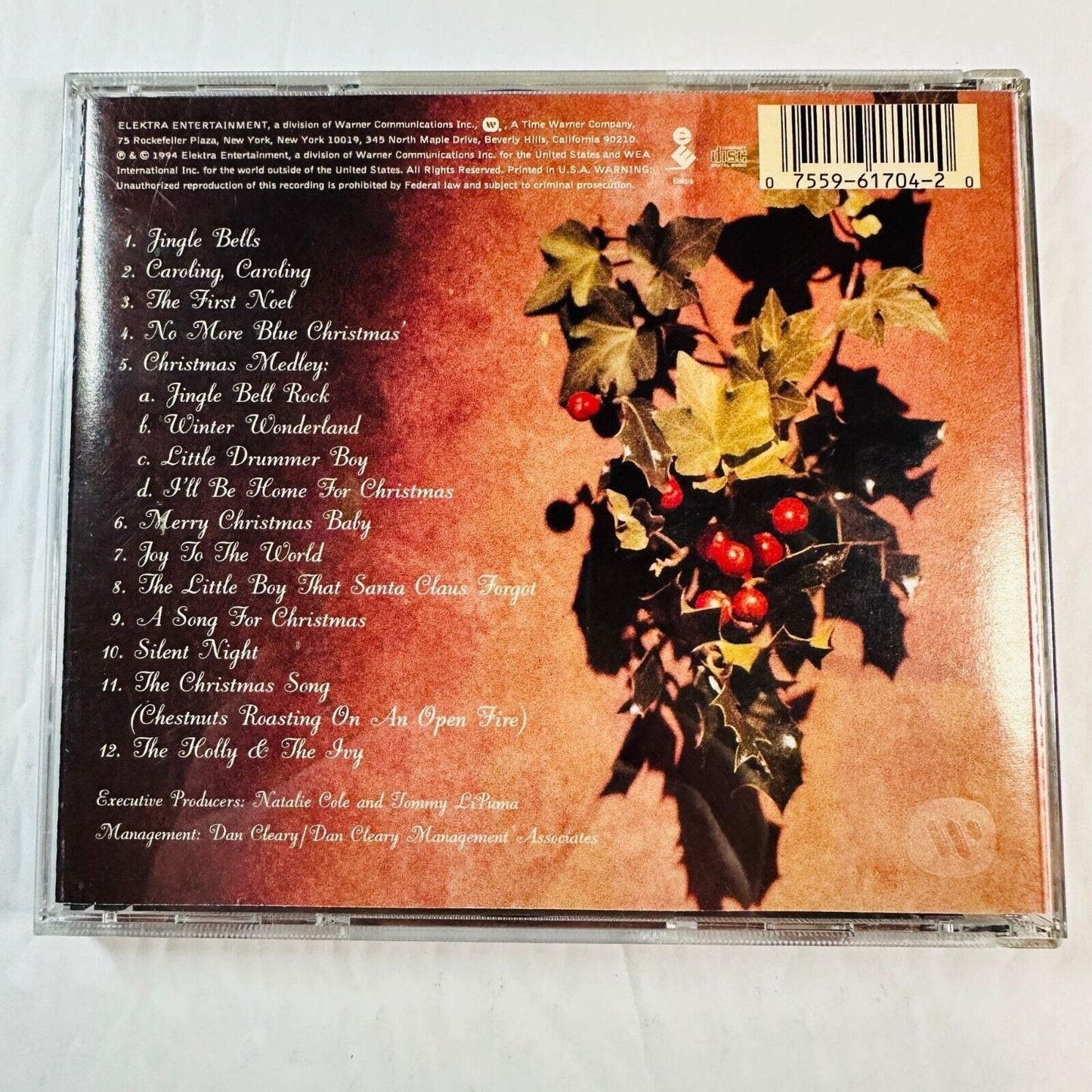 Natalie Cole Holly & Ivy Christmas CD Album