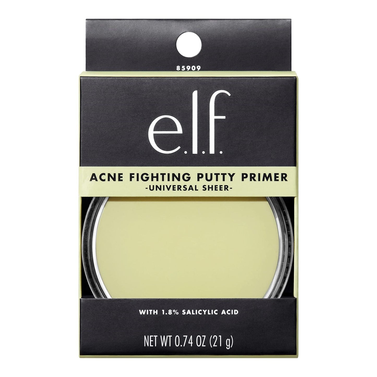e.l.f. Acne Fighting Putty Primer Preps & Primes Skin Sheer 0.74 Oz (21g)