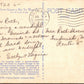 1939 New York Worlds Fair Postcard Communications Building Vintage Collectible