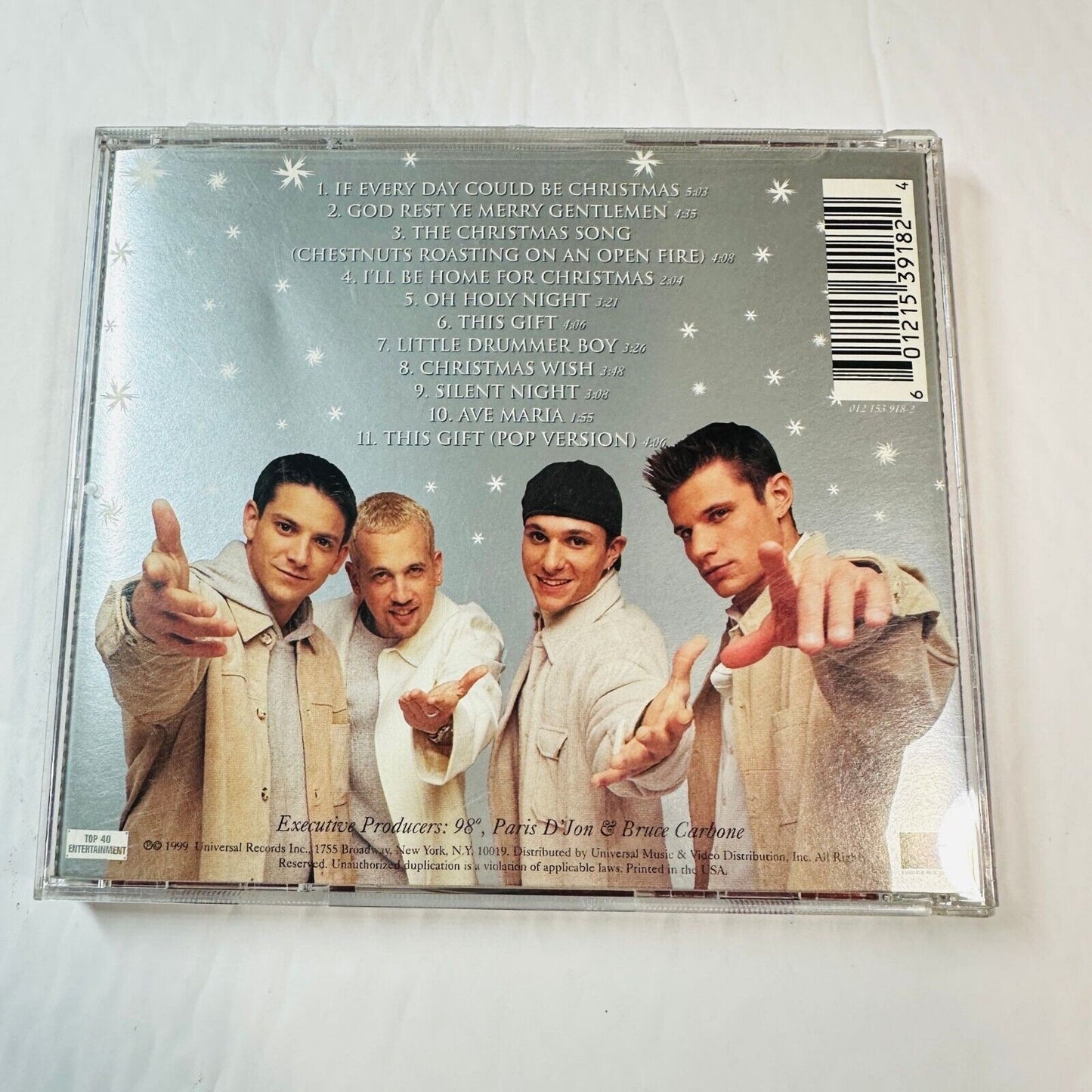 98 Degrees This Christmas Holiday Album CD