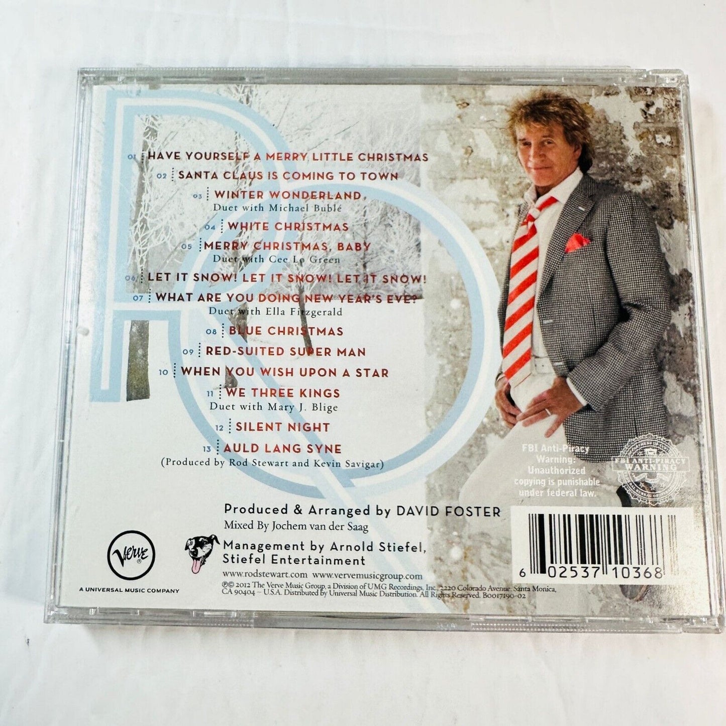 Rod Stewart Merry Christmas Baby CD Holiday Album