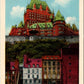 Chateau Frontenac From Lower Town Quebec Canada Vintage Post Card Unposted DB
