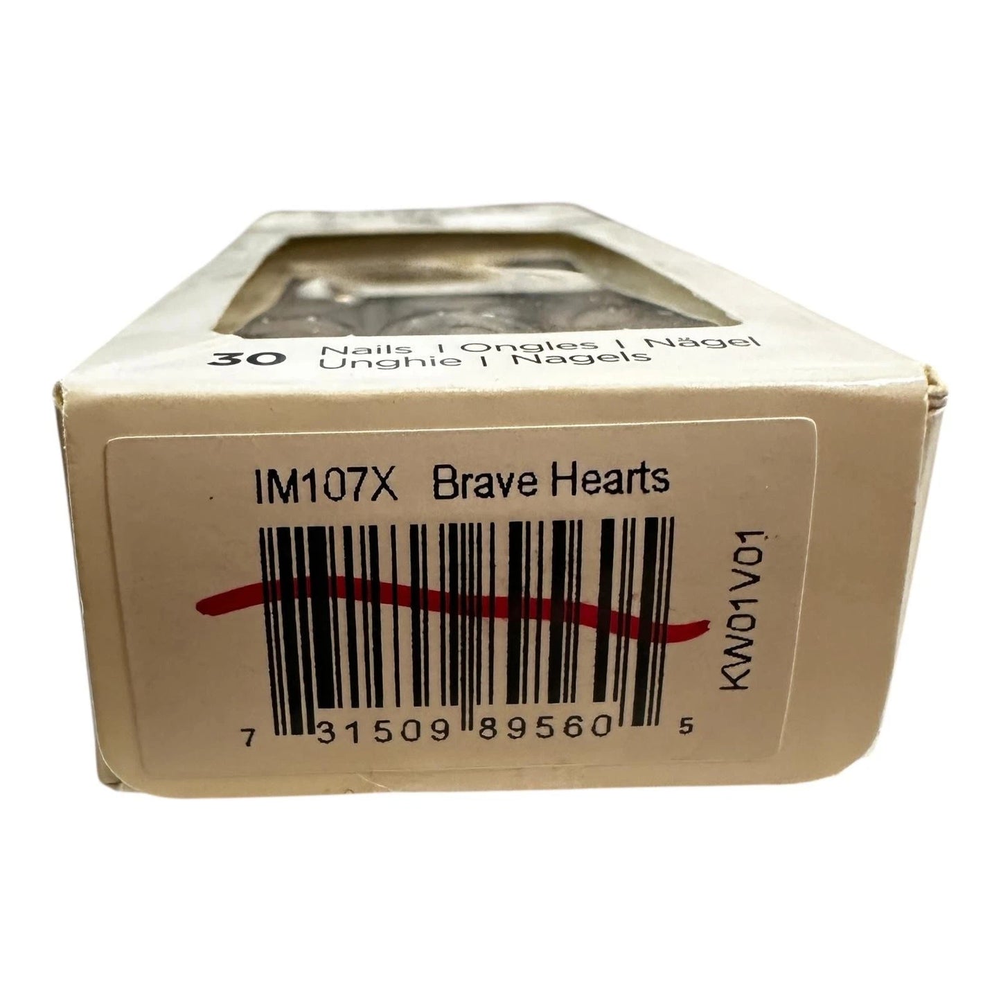 imPRESS Press-On Manicure Brave Hearts Medium