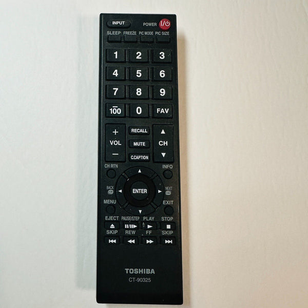 Toshiba CT-90325 Remote Control Black for 19C100U Fully Working