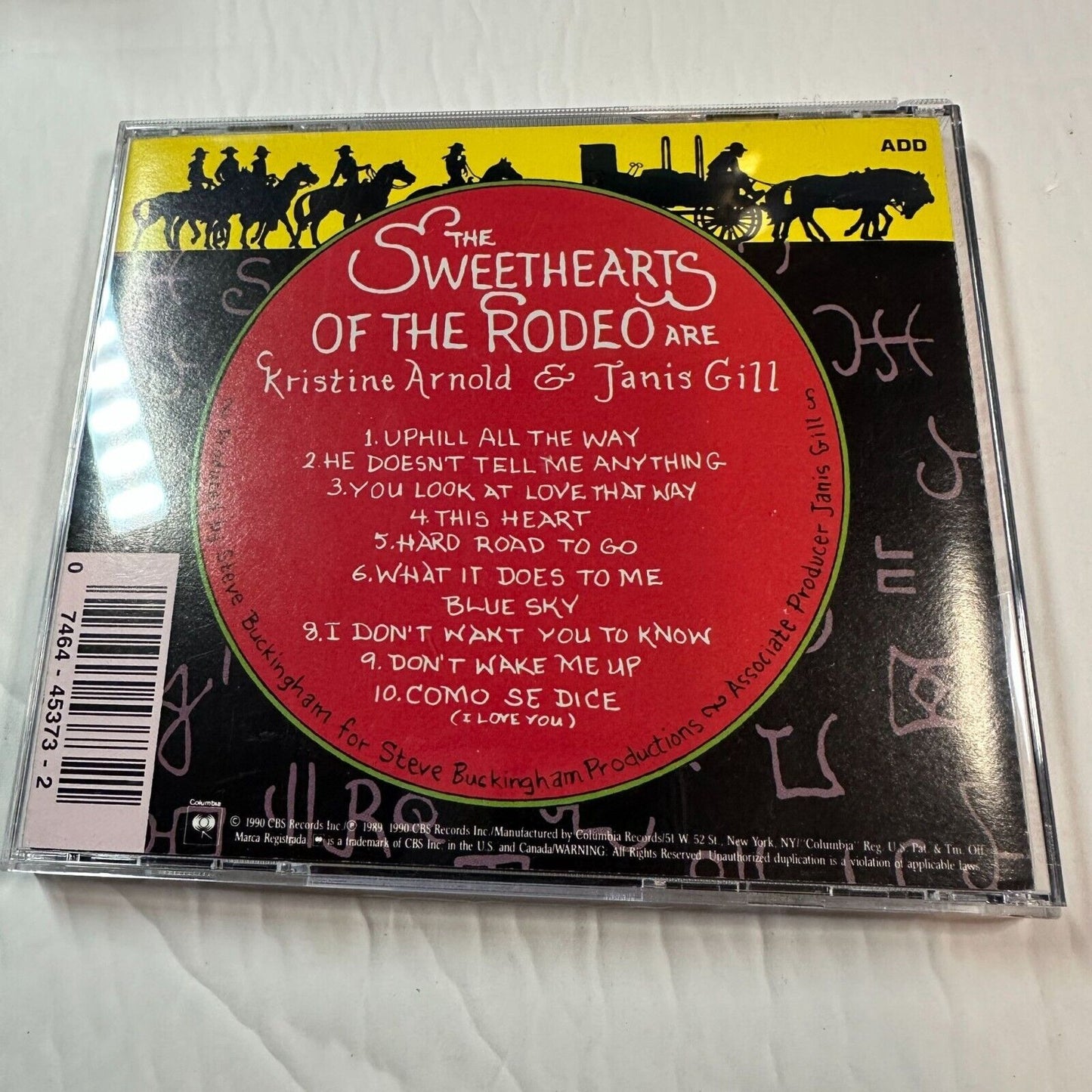 Buffalo Zone CD By Sweethearts Of The Rodeo