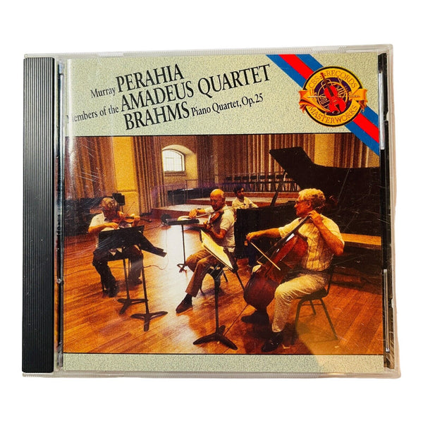 Brahms Piano Quartet Op. 25 Perahia Amadeus Quartet CD