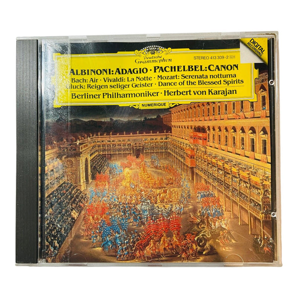 Albinoni: Adagio Pachelbel: Canon Berliner Philharmoniker/Karajan CD