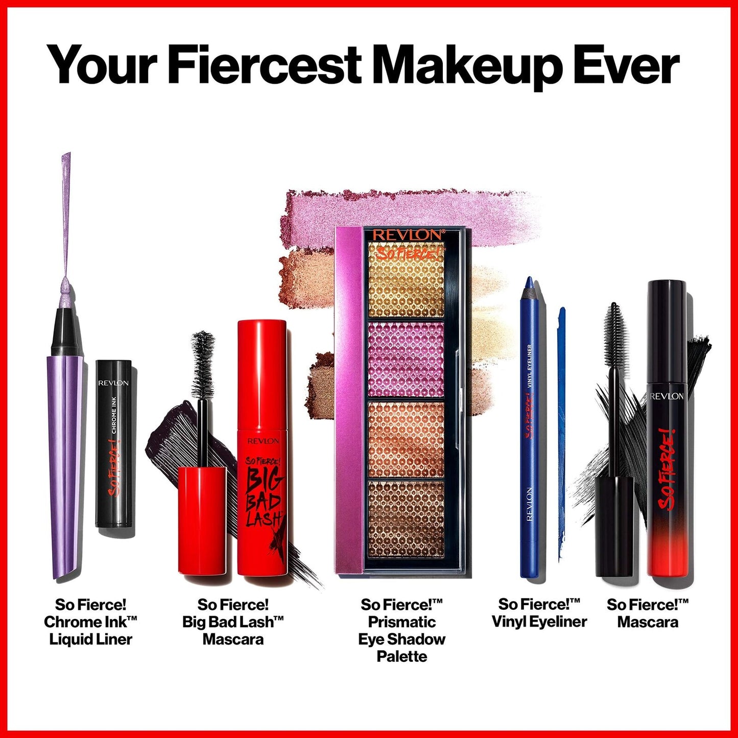 Revlon Eyeshadow Palette So Fierce Prismatic Eye Makeup 965 Tantrum 0.21 Oz