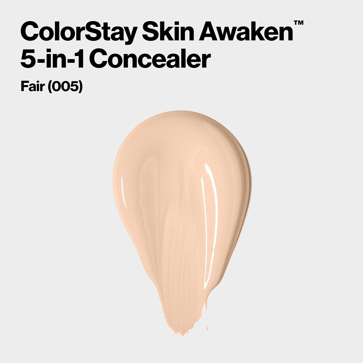Revlon ColorStay Skin Awaken 5-in-1 Concealer Lightweight  005 Fair.0.27 fl oz