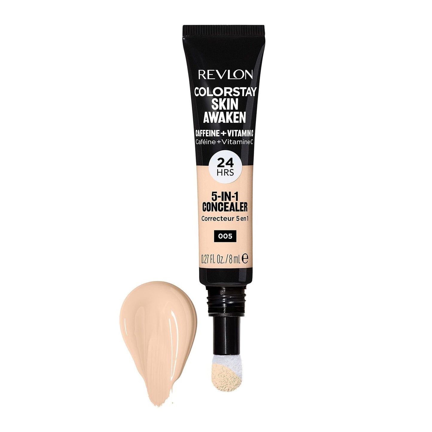 Revlon ColorStay Skin Awaken 5-in-1 Concealer Lightweight  005 Fair.0.27 fl oz