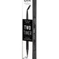 NYX PROFESSIONAL MAKEUP Two-Timer Dual Ended Eyeliner Pencil Jet Black (TT01)