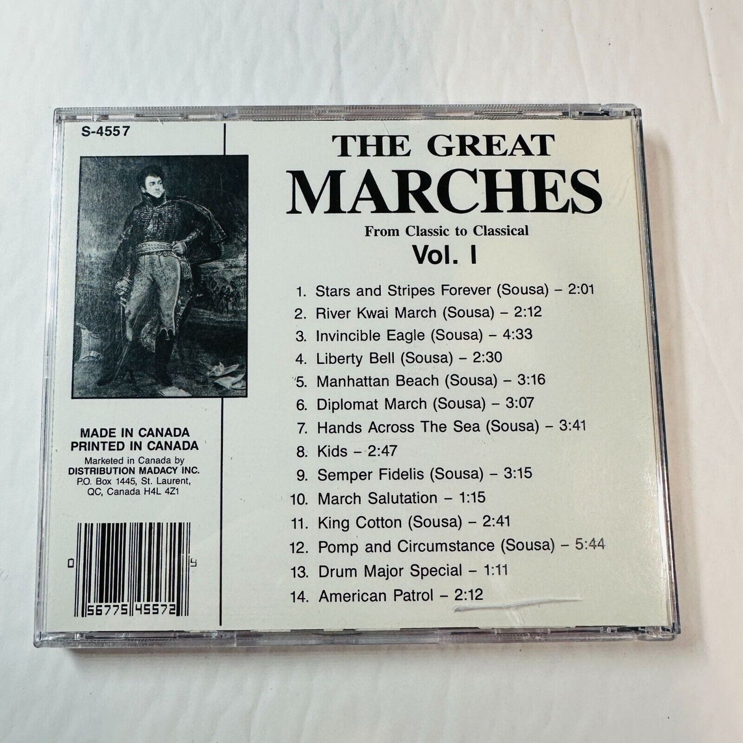 The Great Marches Vol. 1 CD From Classic To Classical
