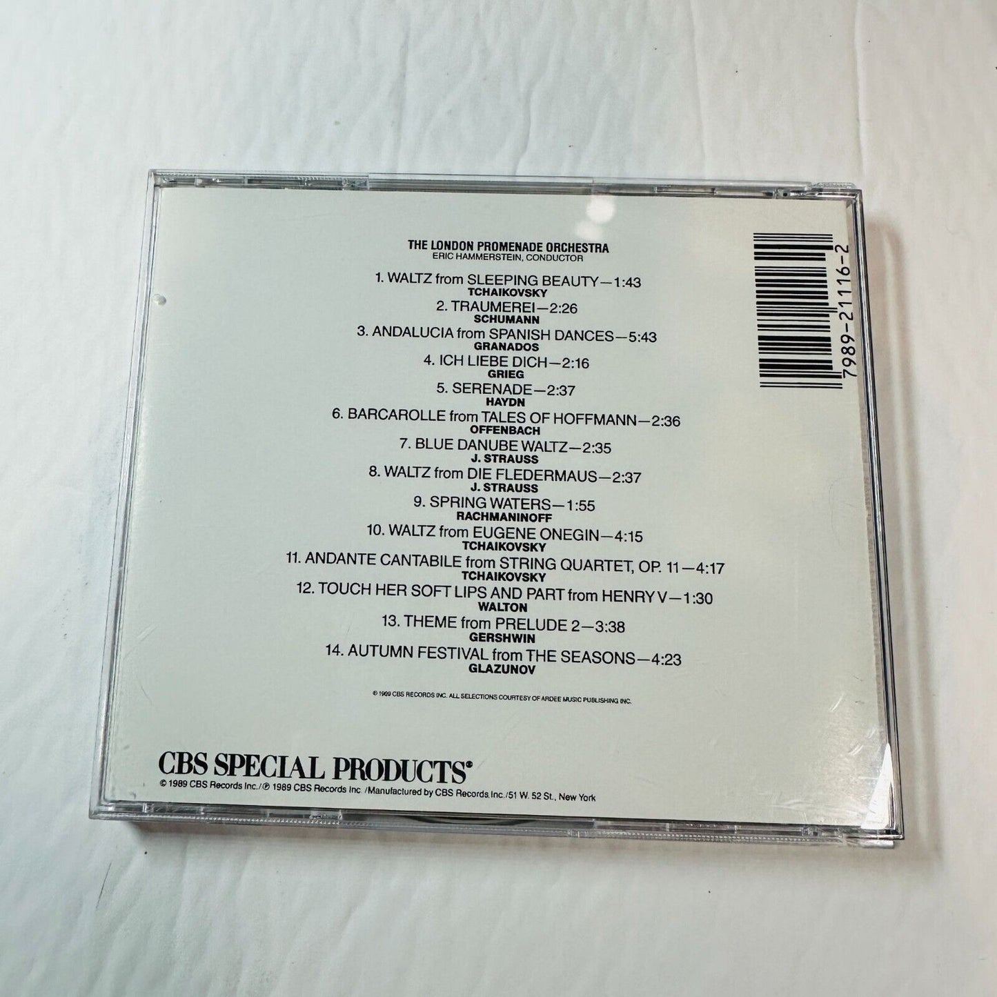Worlds Most Beautiful Melodies CD By London Promenade Orchestra