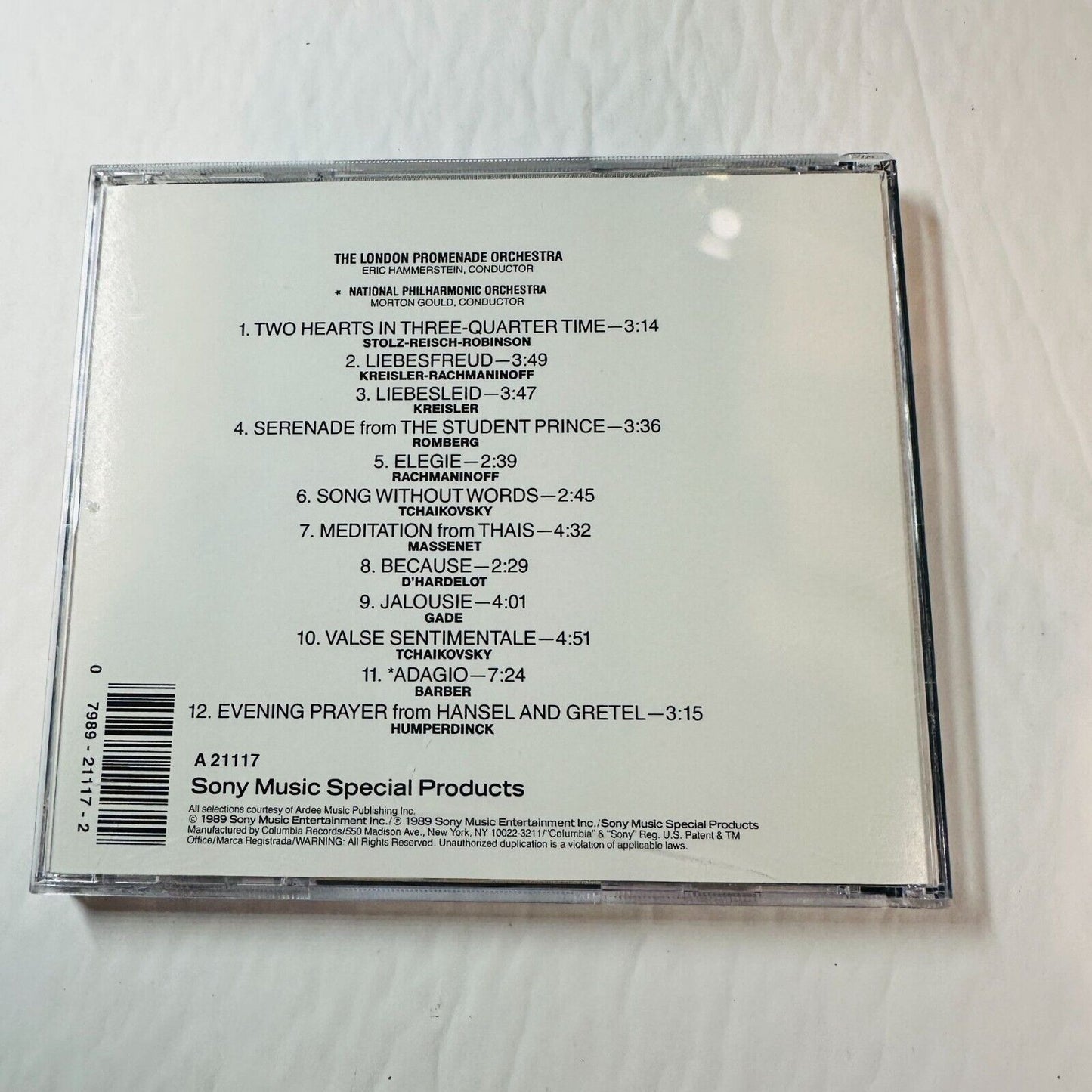 Worlds Most Beautiful Melodies CD By London Promenade Orchestra