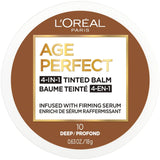 L'Oreal Paris Age Perfect 4-in-1 Tinted Face Balm Foundation Deep 10, 0.61 Ounce