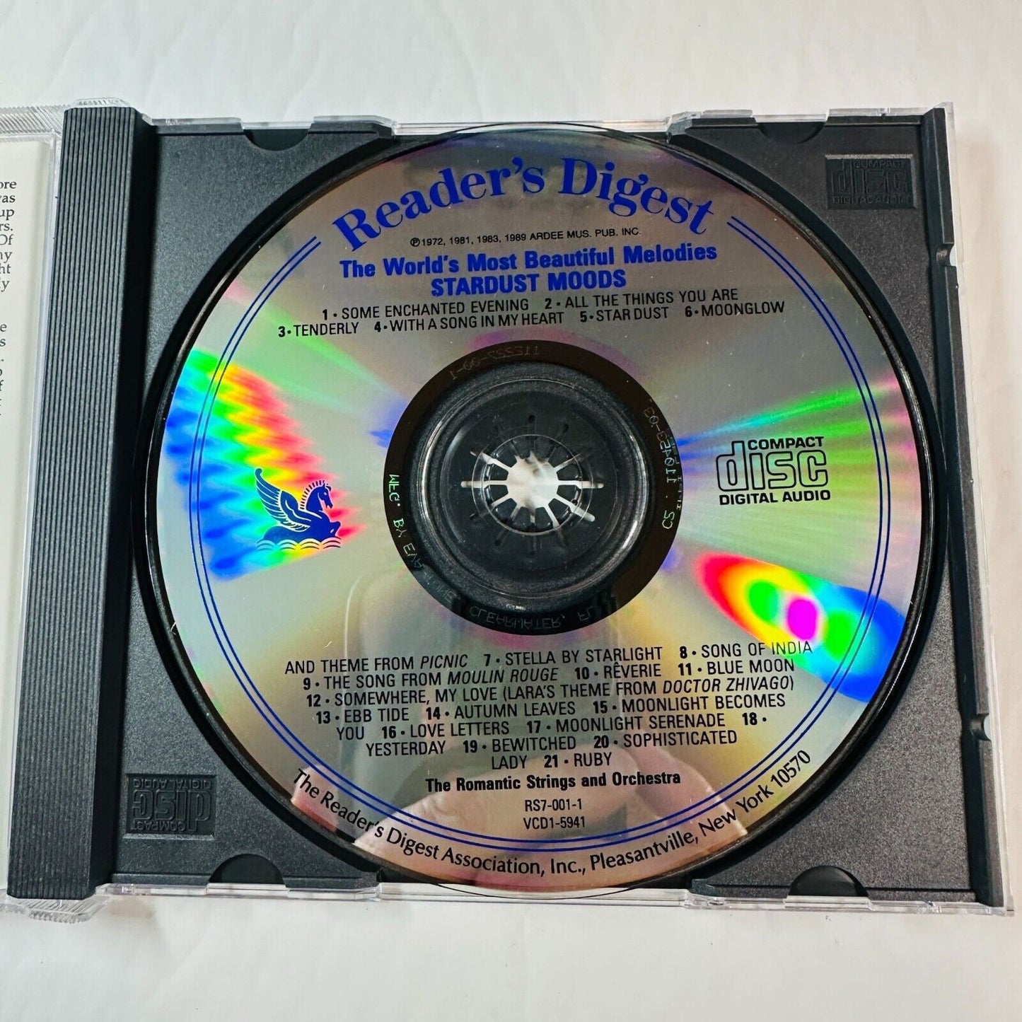 Stardust Moods CD Readers Digest Romantic Strings Orchestra Worlds Most Beautifu