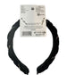 Scunci 1 Piece Headband 69942 Black Fabric With Jewel Stripe Accent