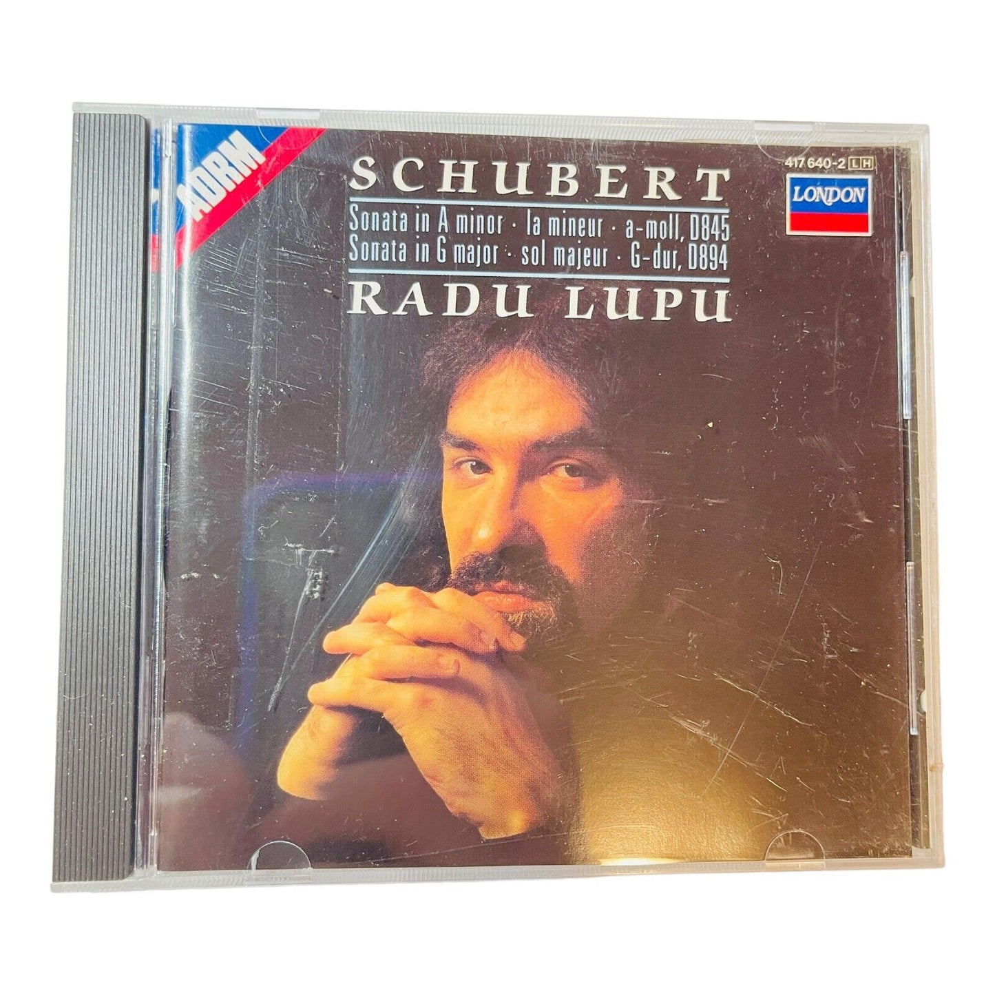 Radu Lupu. Schubert: Sonata in A minor D, Sonata in G major D. 1987 CD
