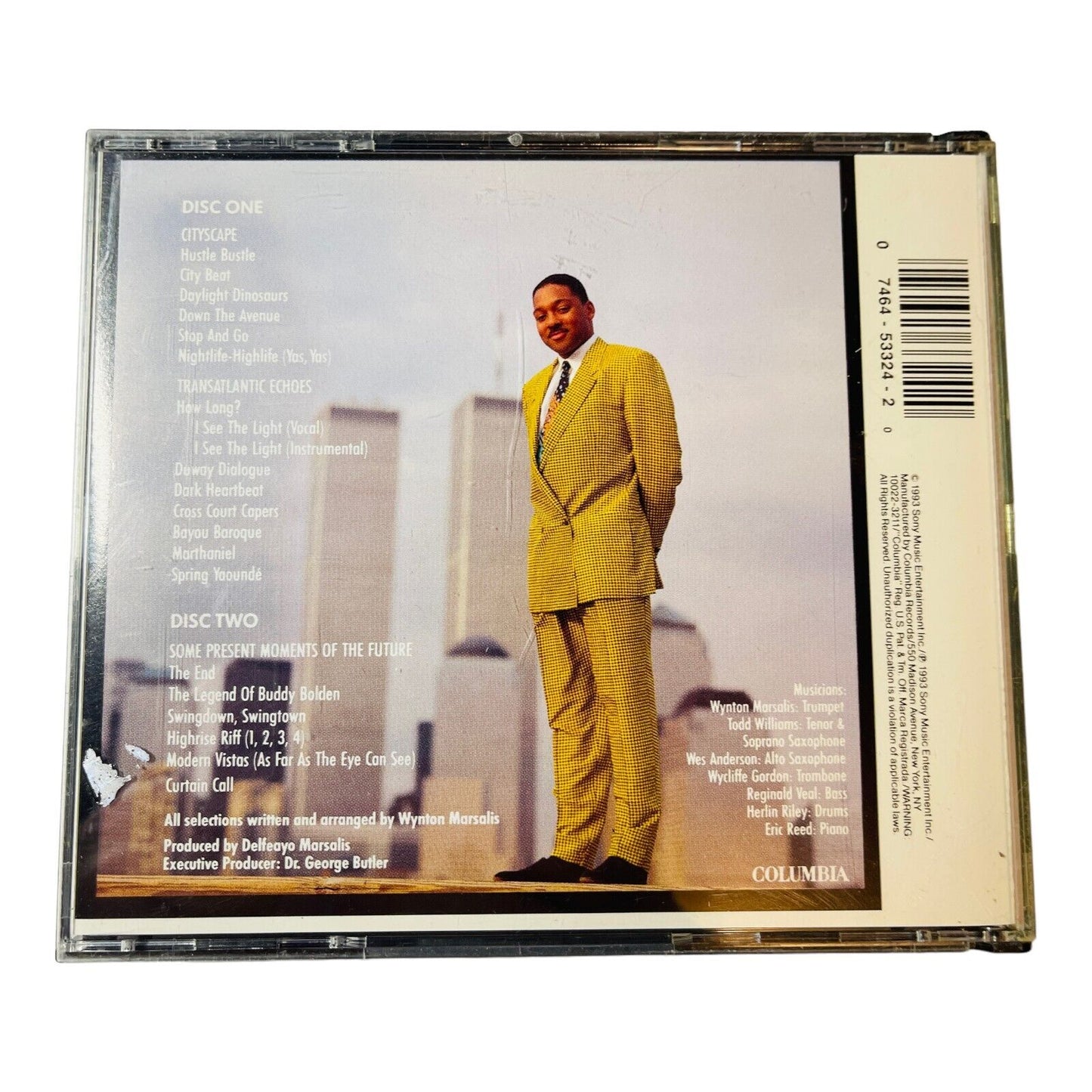 Wynton Marsalis Septet Citi Movement Griot New York 1993, 2-CD jazz