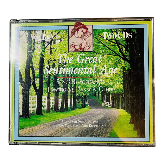 The Great Sentimental Age Song By Foster, Ives, Hawthorne, Hanby TWO CD