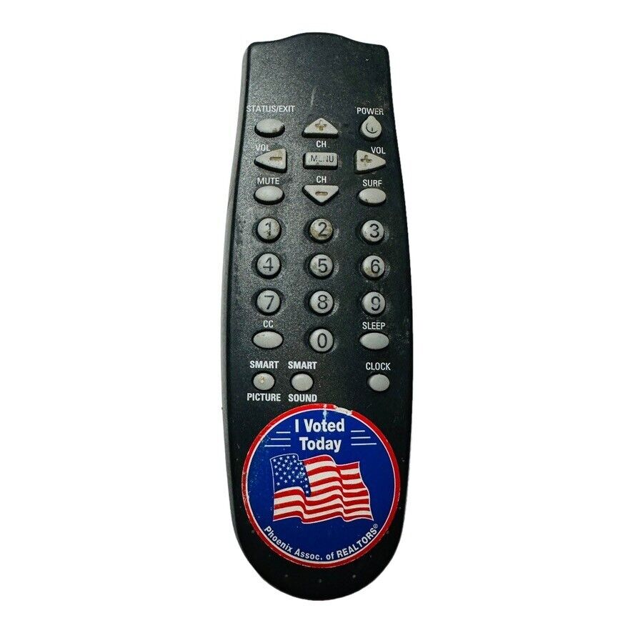 Philips Magnavox RC0732/04 Remote Control Black for 13PR18 19PR15 PR1917