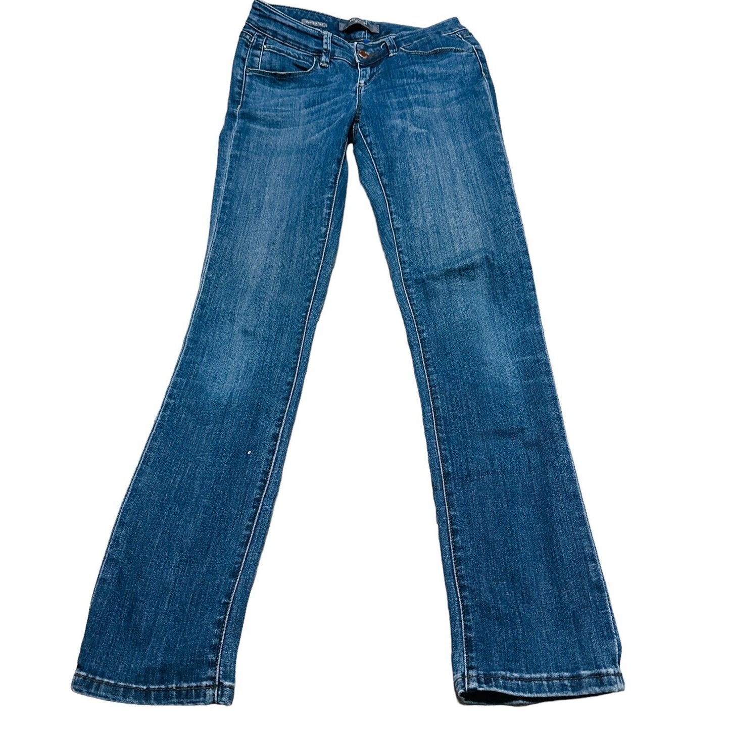 The Limited Denim Straight Jeans Womens Size 2R Mid Rise 5 Pocket Design Blue