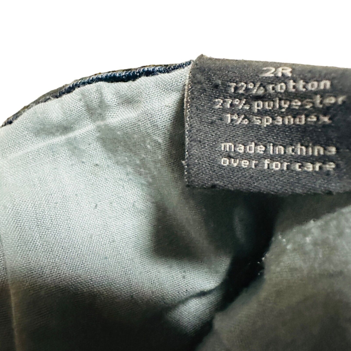 The Limited Denim Straight Jeans Womens Size 2R Mid Rise 5 Pocket Design Blue