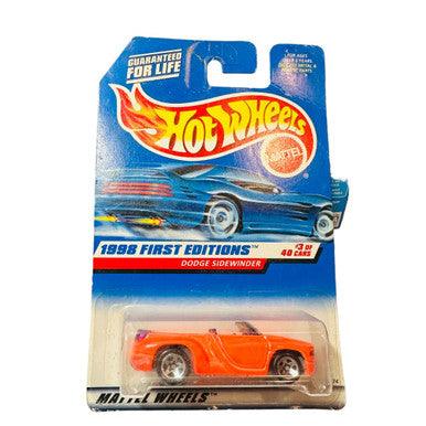 Hot Wheels 1998 First Editions Dodge Sidewinder 3 Of 40 #634 Orange Chrome - Suthern Picker