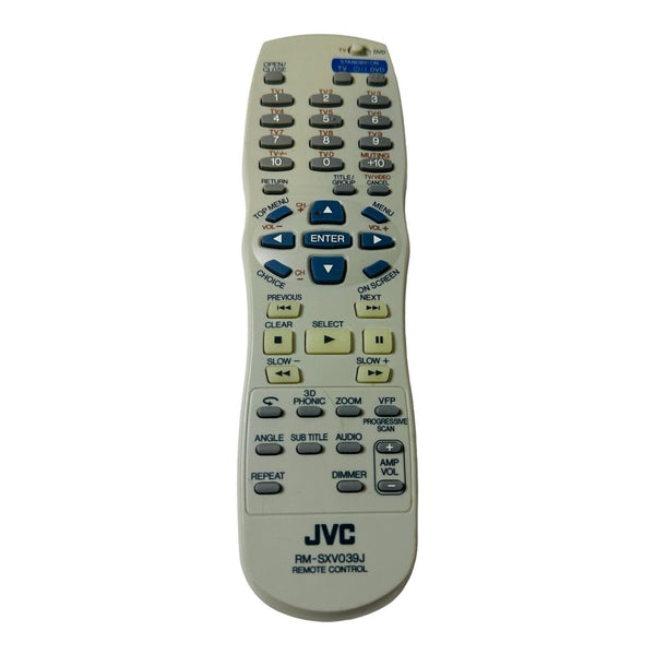 JVC RM-SXV039J Universal Remote Control