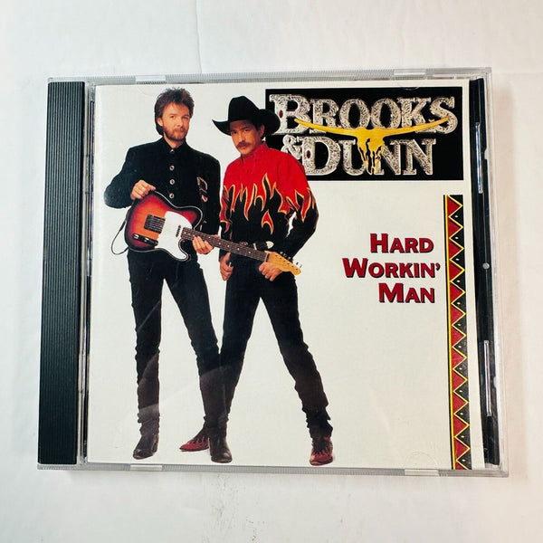 Brooks & Dunn Hard Workin Man CD Album 1993 Country Music Arista Records