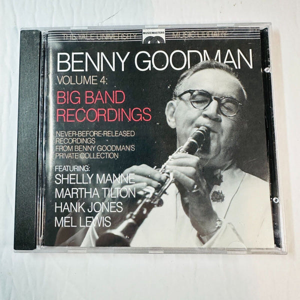 Benny Goodman Volume 4: Big Band Recordings CD