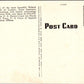 United States Court House in Fort Worth Texas TX Vintage Linen Postcard