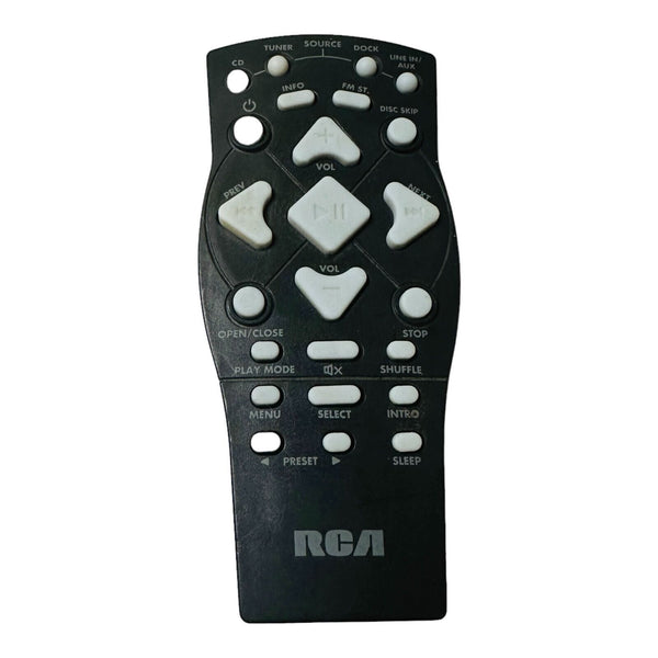 RCA Remote Control For CD/Tuner/Source/Dock/FM/AM/AUX System RS1285C