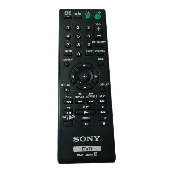 Sony RMT-D197A DVD Remote Control