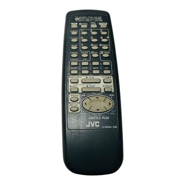 JVC TV/VCR Universal Remote Control LP20034-020 Shuttle Plus