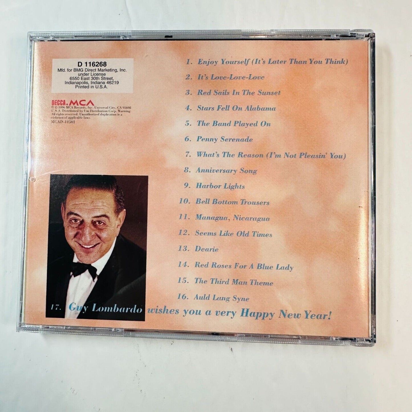 Guy Lombardo CD Enjoy Yourself: The Hits Of Guy Lombardo