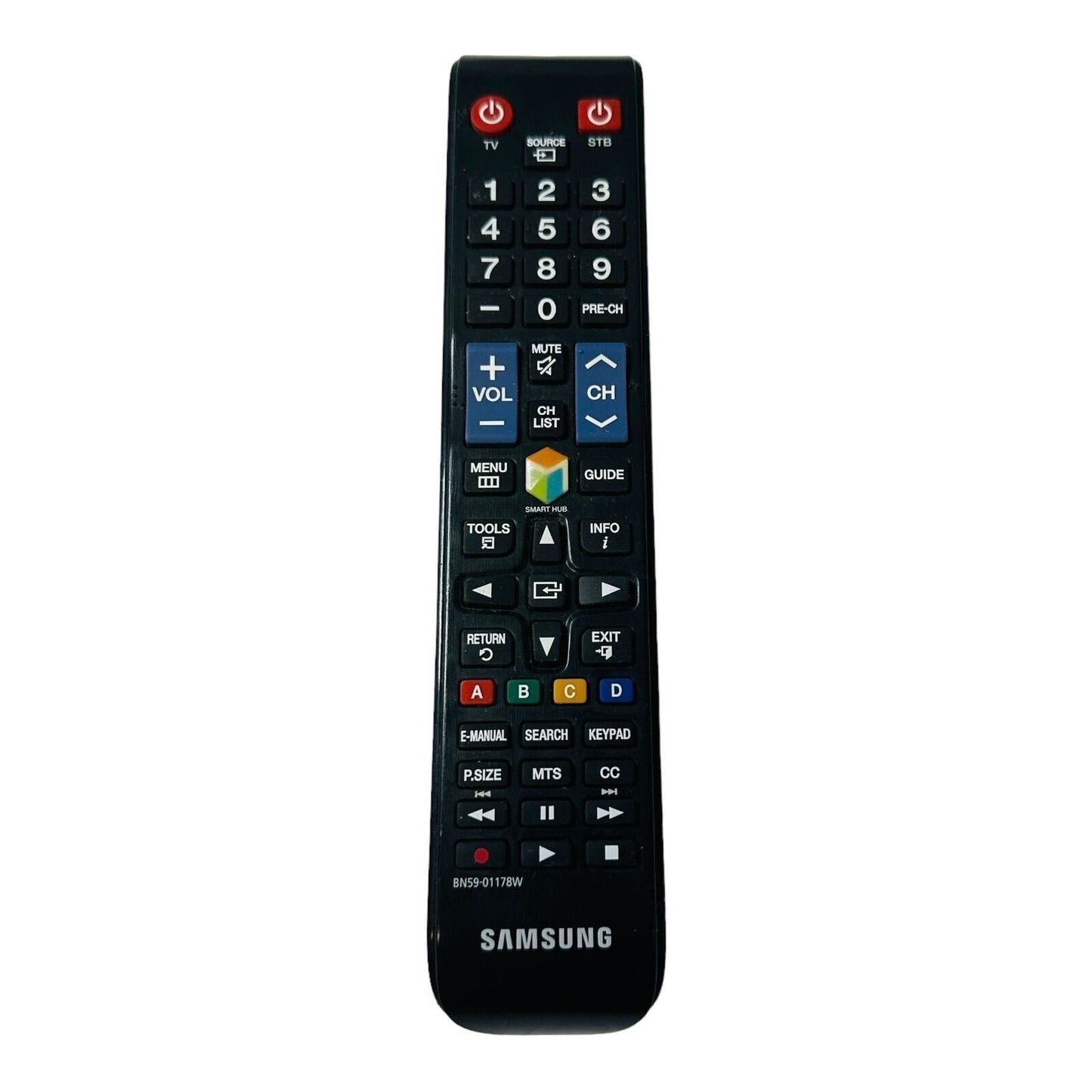 Samsung TV Remote Control BN59-01178W Black