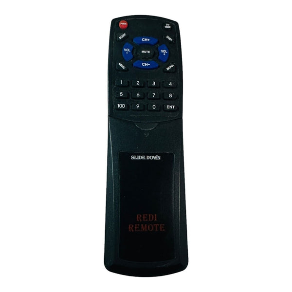 Redi Remote Universal TV Remote Control With Numeric Keypad For Multiple Devices