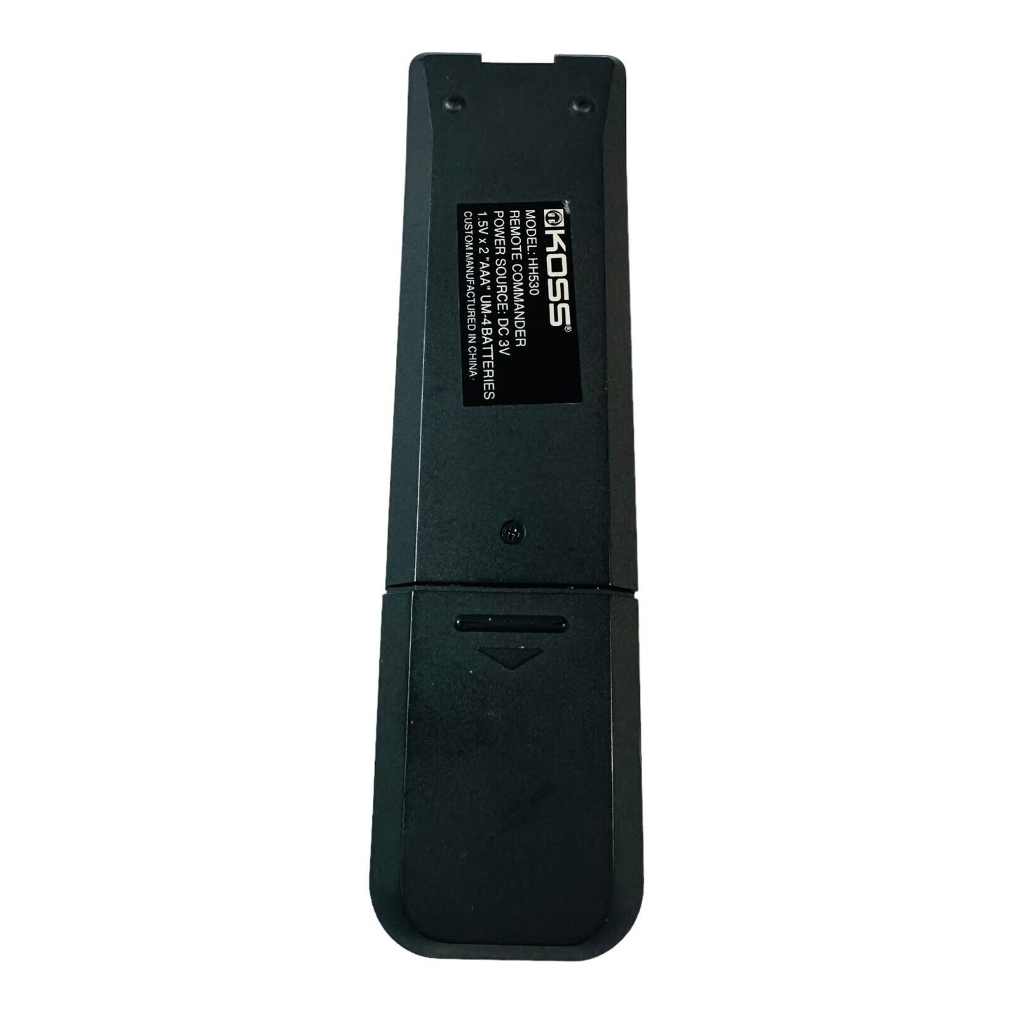 Koss Remote Control Unit For Audio Systems HH530 Commander