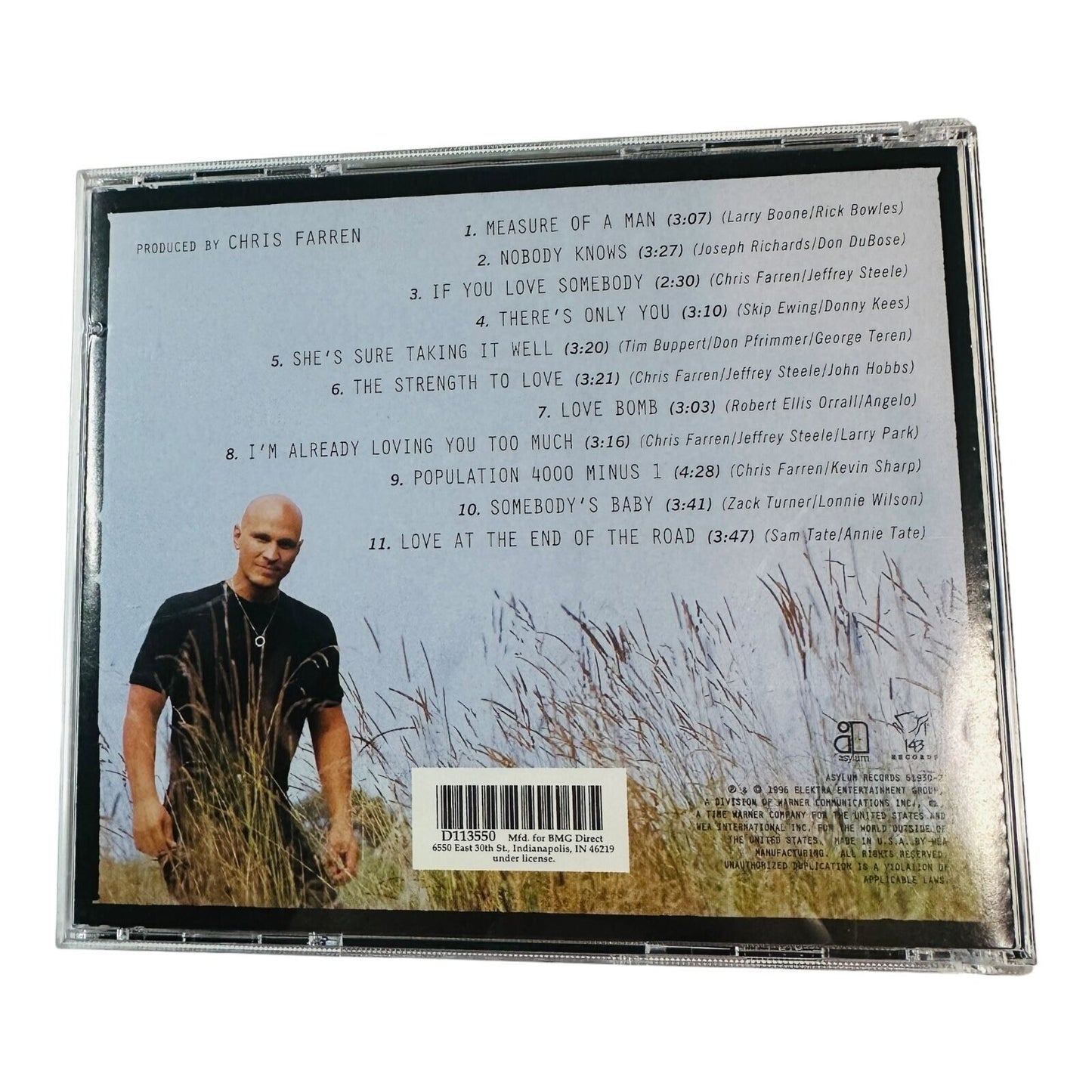 Kevin Sharp CD Measure Of A Man Country Music Album 1996