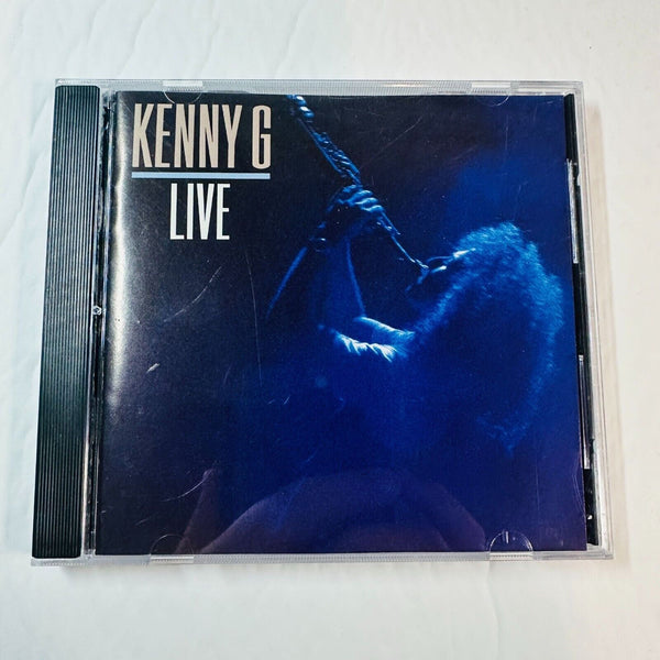 Kenny G Live CD Album Arista Records 1989 Jazz/Smooth Jazz Going Home & Songbird